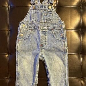 Vintage Classic Baby Gap Denim Jean Overalls